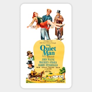 The Quiet Man Movie Poster #1 Sticker